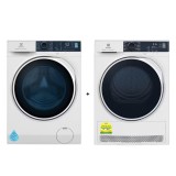 (Bundle) Electrolux EWF9024P5WB UltimateCare 500 Front Load Washing Machine (9kg) + Electrolux EDH804H5WB UltimateCare 500 Heat Pump Dryer (8kg)